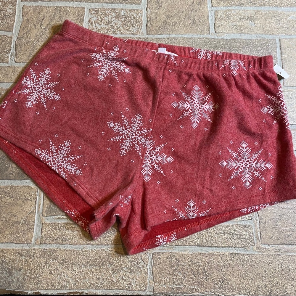 Grayson Threads Shorts Snow Sleep Cozy Small winter